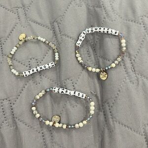 Little words project |  set of three Bracelets